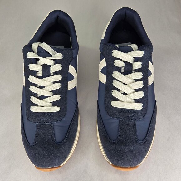 DV Dolce Vita Women's Joque Retro Lace-Up Sneakers - Navy - Picture 3 of 7